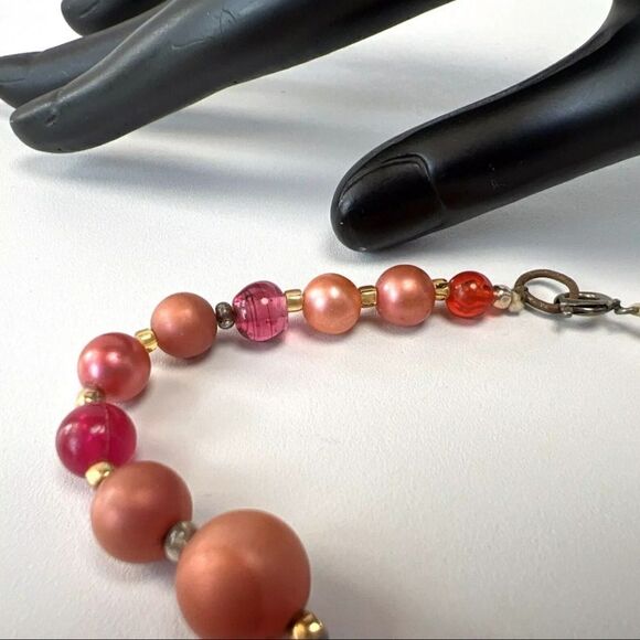 Red & Pink Glass Uranium wedding Cake - Picture 14 of 16